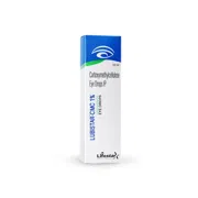 Lubistar CMC 1% 10 ml Box/Carton showing the Front face.