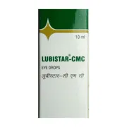 Lubistar CMC 10 ml Box/Carton showing the Front face.