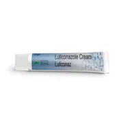Luliconaz 30 Gm Cream Tube showing the Front face.