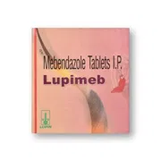 Lupimeb 100 Mg Tablet Box/Carton showing the Front face.
