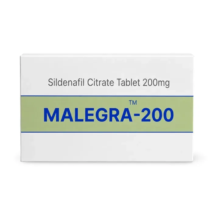 Malegra 200 mg Tablet pack
