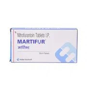 Martifur 100 Mg Box/Carton showing the Front face.