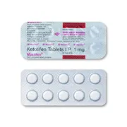 Front/ Mastifen 1 Mg Tablet Blister Pack Front/Back view