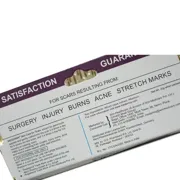 Mederma Cream 20 gm Box/Carton showing the Back face.
