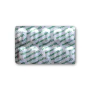 Megamentin 625 Tablet Blister Pack showing the Front face.