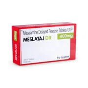 Meslataj DR 400mg Tablet Box/Carton showing the Front face.