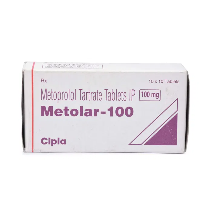 Metolar 100 mg Tablet pack