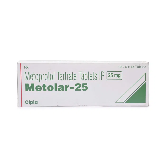 Metolar 25 mg Tablet pack