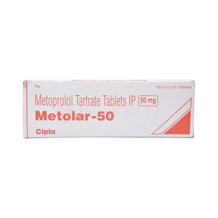 Metolar 50 mg Tablet pack
