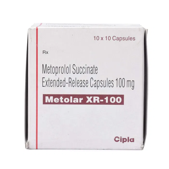 Metolar XR 100 mg Capsule pack
