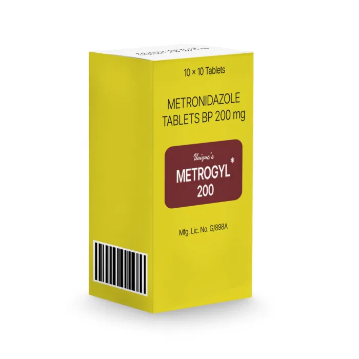 Metrogyl 200 mg Tablet pack