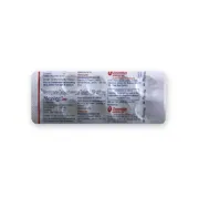 Meztec 400 Tablet DR Blister Pack showing the Back face.