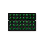 Migabet 40 Mg Tablet Blister Pack showing the Front face.