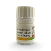 Minirin 0.2 Mg Tablet Bottle showing the Front face.