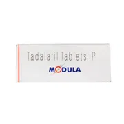 Modula 5 Mg Box/Carton showing the Front face.