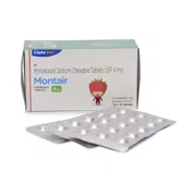 Montair Chewable Tablets 4 Mg Tablet with Montelukast Sodium