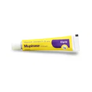 Mupinase Cream Tube showing the Front face