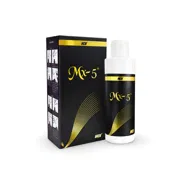MX 5 Topical Solution 60 ml Box/Carton + Bottle showing the Front face