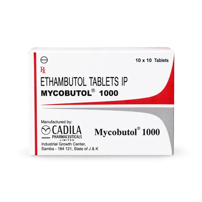 Mycobutol 1000 mg Tablet pack