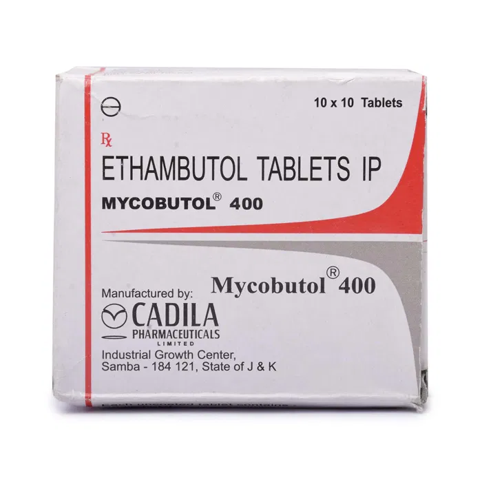Mycobutol 400 mg Tablet pack