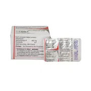 Mycobutol 600 Mg Box/Carton + Blister Pack showing the Front and Back face.