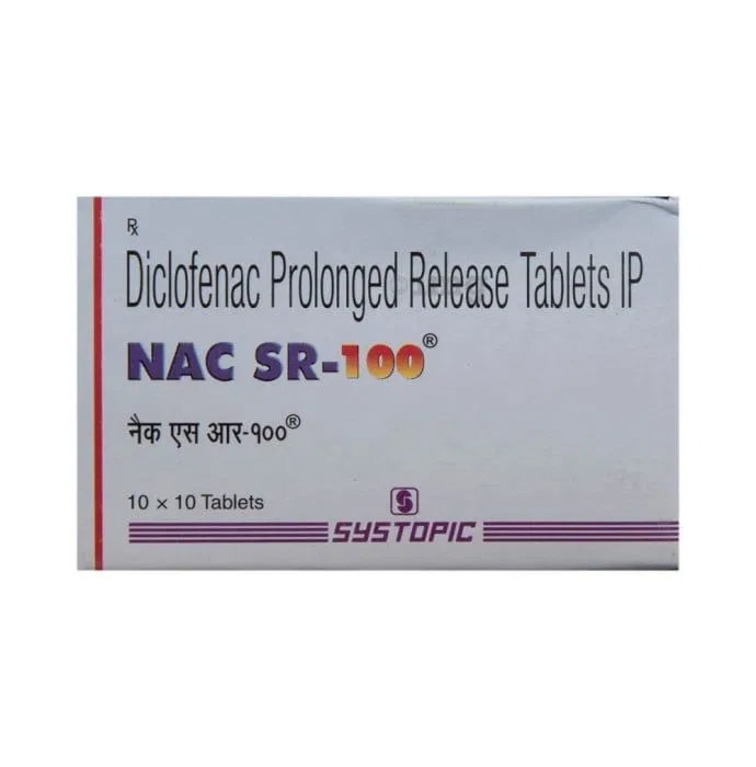 NAC SR 100 Tablet pack