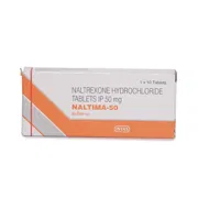 Naltima 50 Mg Box/Carton showing the Front face.