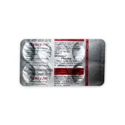 Nancy 200 Capsule Blister Pack showing the Front face.