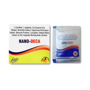 Nano-Deca Sugar Free Powder - Delicious Orange Flavour pack