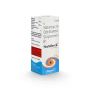 Nataforce Eye Drop Eye Drops Bottle showing the Front face.