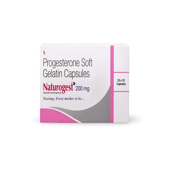 Naturogest 200 mg Soft Gelatin Capsule pack