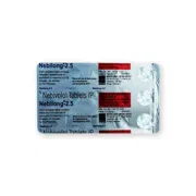 Nebilong 2.5 Tablet Blister Pack Showing the Front face