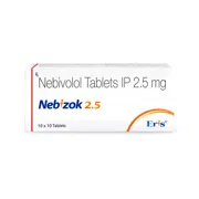 Nebizok 2.5 Tablet Box/Carton showing the Front face