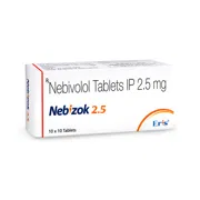 Nebizok 2.5 Tablet Box/Carton showing the Left face