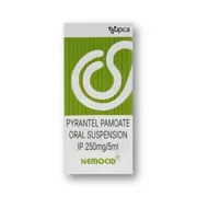 Nemocid Oral Suspension 10 ml Box/Carton showing the Front face.