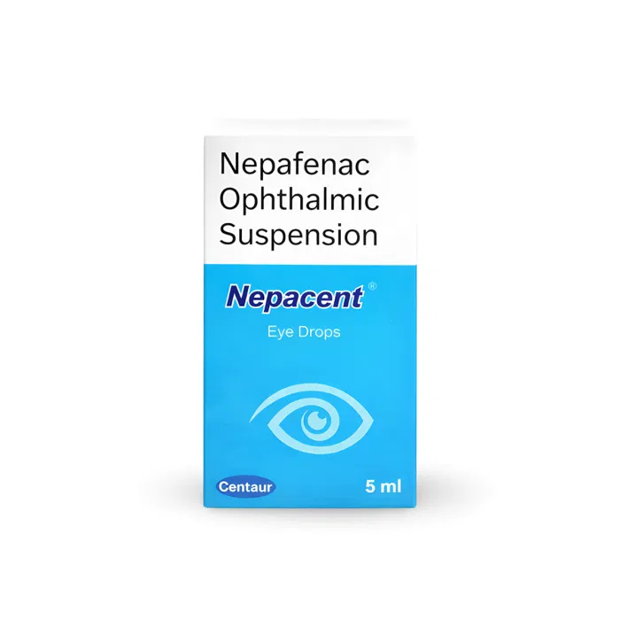 Nepacent 0.10% 5 mL Eye Drop pack