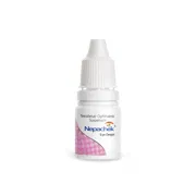 Nepachek 5 ml Eye Drops Bottle Showing the Front face