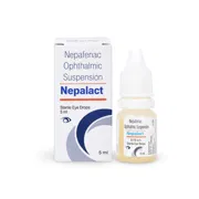 Nepalact 5 ml Box + Eye Drops Bottle Showing the Front face