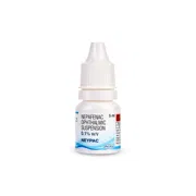Neypac 5 ml Eye Drops Bottle Showing the Front face