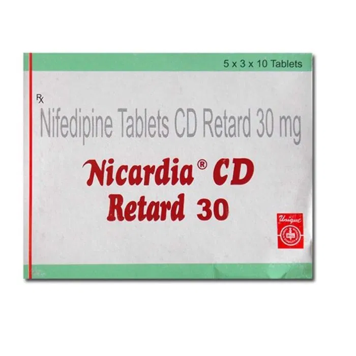 Nicardia CD 30 mg Tablet pack