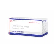 Nicocycline 250 Mg Capsule Box/Carton showing the Right face