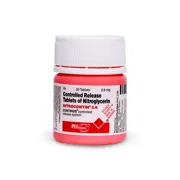 Nitrocontin 2.6 Mg Tablet CR Bottle showing the Front face.