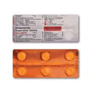 Nizonide 200 Mg Tablet DT Blister Pack showing the Front and Back face.