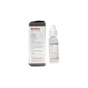 Norflox Eye Drop 0.3% (5ml) Eye Drop Box/Carton + Eye Drops Bottle showing the Front face.