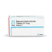 Nubeta 5 Tablet Box/Carton showing the Front face.