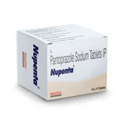 Nupenta Tablet Box/Carton showing the Front face.