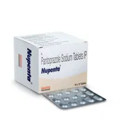 Nupenta Tablet Box/Carton + Blister Pack showing the Front face.