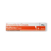 Nupermy Cream Tube showing the Front face.