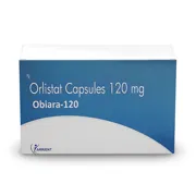 Obiara 120 Capsule Box/Carton showing the Front face.