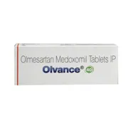 Olvance 40 Mg Box/Carton showing the Front face.